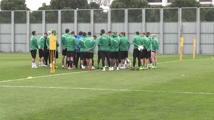 Bursaspor'da Atiker Konyaspor Maçı Hazırlıkları