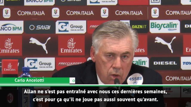 Transferts - Ancelotti : Allan ? La situation est clarifiée