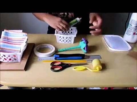 Passo a passo Porta retrato de papelão