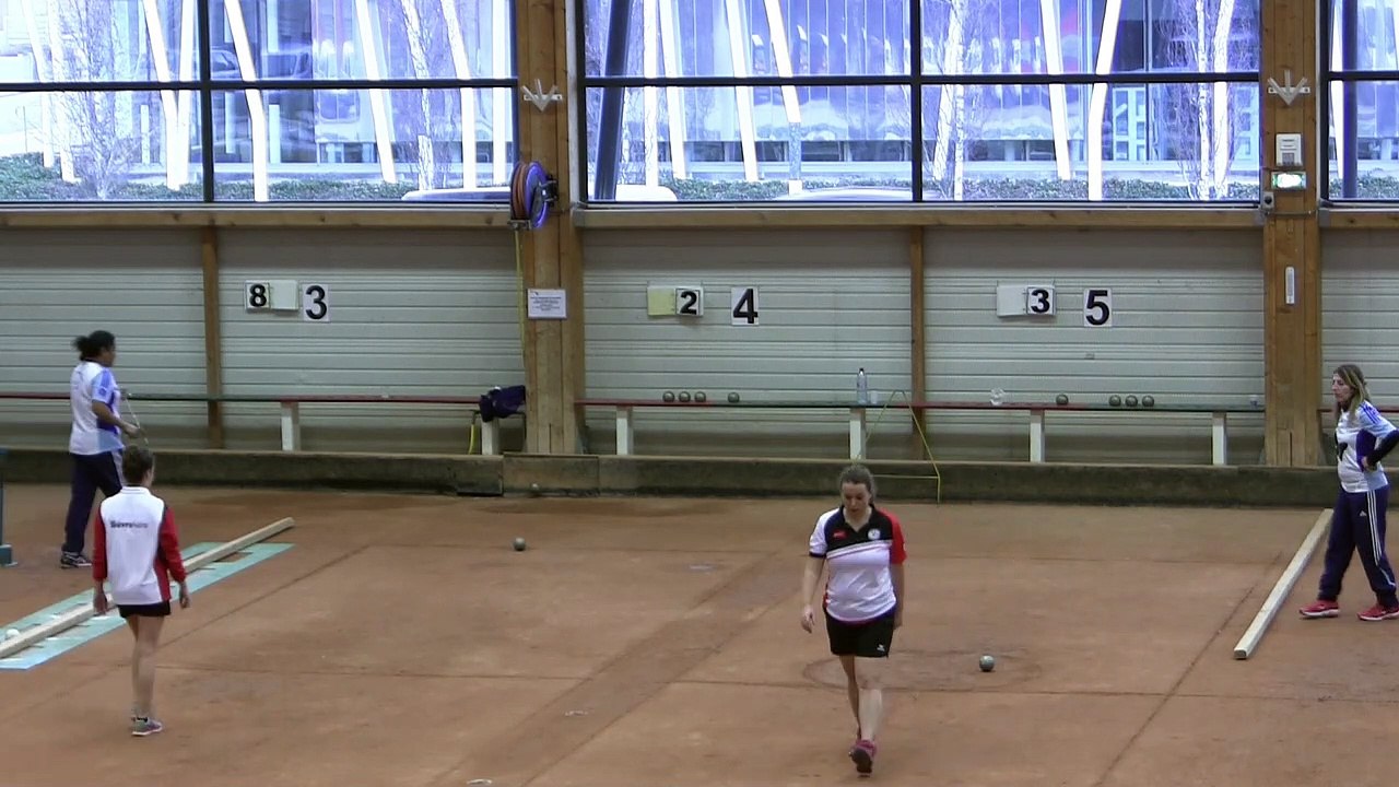 La mène à sept points de Pauline Gouilloud en combiné, Bièvre Isère contre Fontaine, Janvier 2019