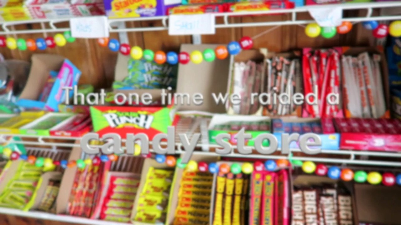 That one time I raided a candy store in Brunswick Islands, North Carolina