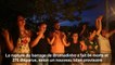 Brésil: veillée à la bougie en mémoire des victimes