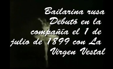 Ana Pavlova recordemos junto a Mariana Flores de Camino