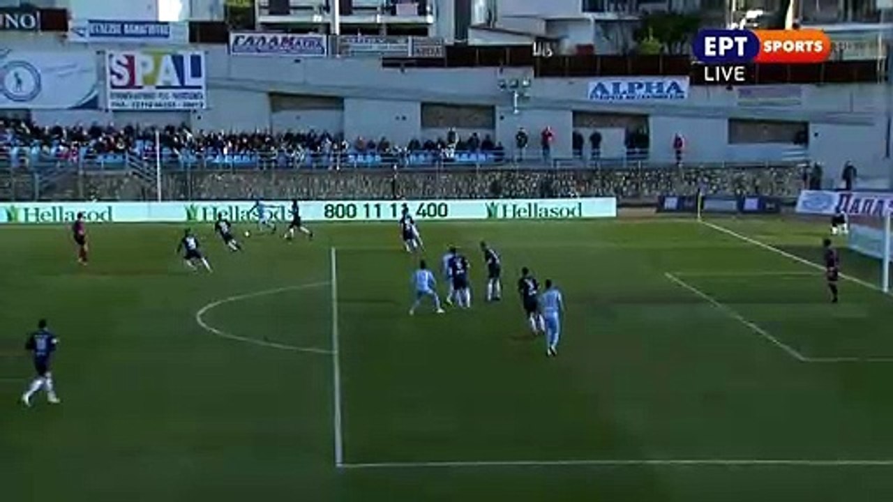 Λαμία-Απόλλων Σμύρνης : To 1-0 απο τον Μπαράλες