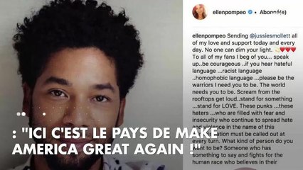 Eva Longoria, Ellen Pompeo, Anne Hathaway… les stars réagissent à l'agression homophobe et raciste de Jussie Smollett