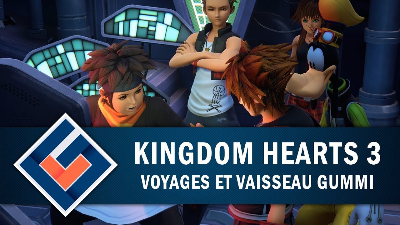 KINGDOM HEARTS 3 : Voyages et vaisseau Gummi | GAMEPLAY FR