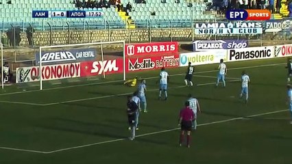 Λαμία-Απόλλων Σμύρνης : Το 1-1  απο τον Ελ Χέλβε