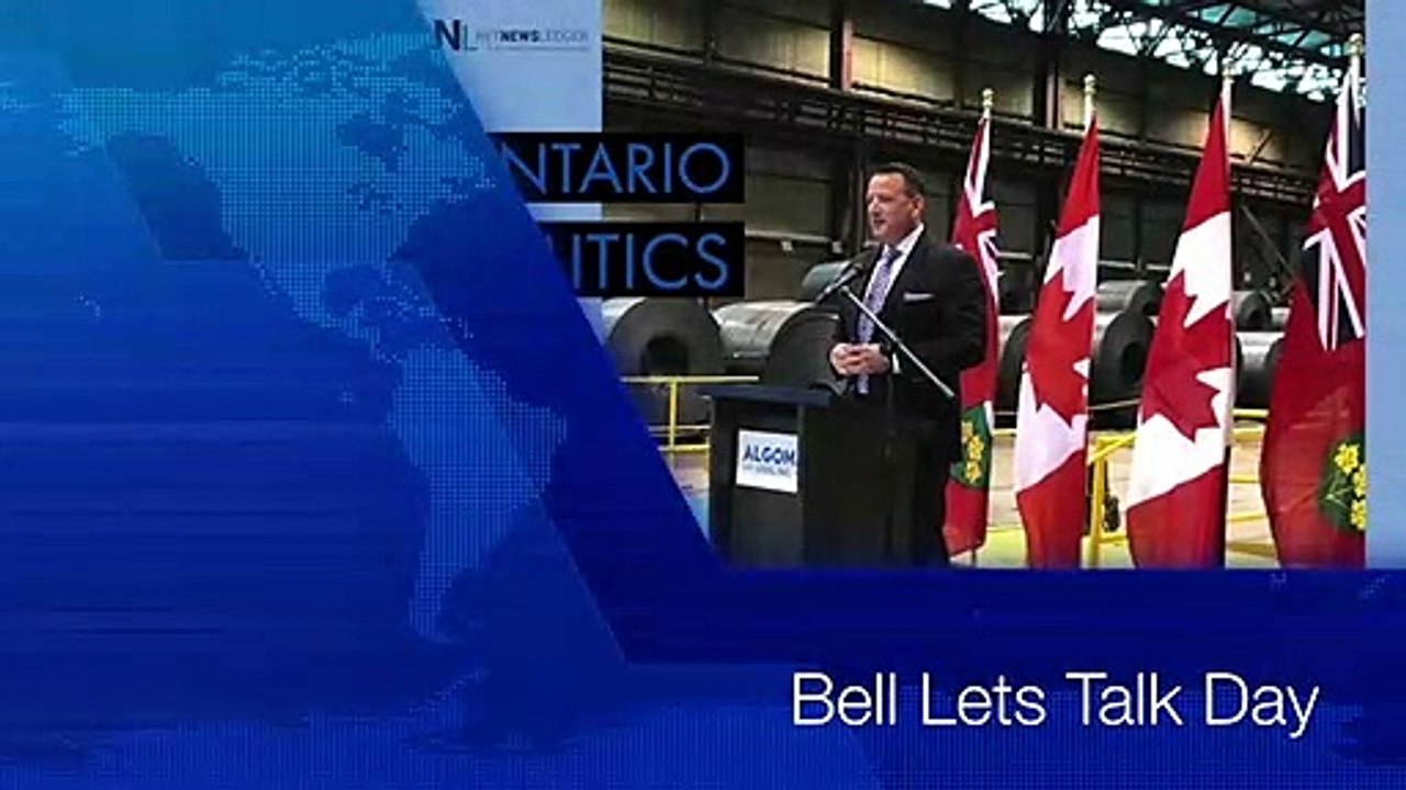 Greg Rickford MPP Bell Lets Talk Day