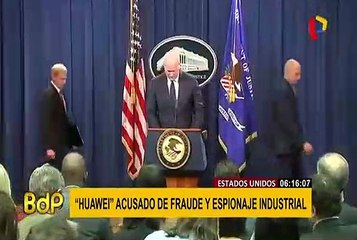EEUU presenta cargos de fraude contra empresa Huawei