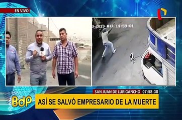 Download Video: SJL: empresario narra cómo actúo para evitar ser asesinado por presuntos sicarios