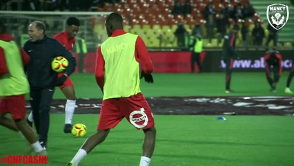 L'avant-match de Niort-Nancy