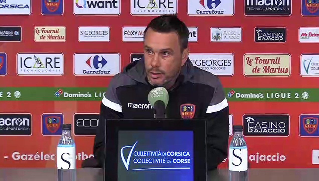 Vidéo - le point presse du coach avant la réception de Valenciennes !
