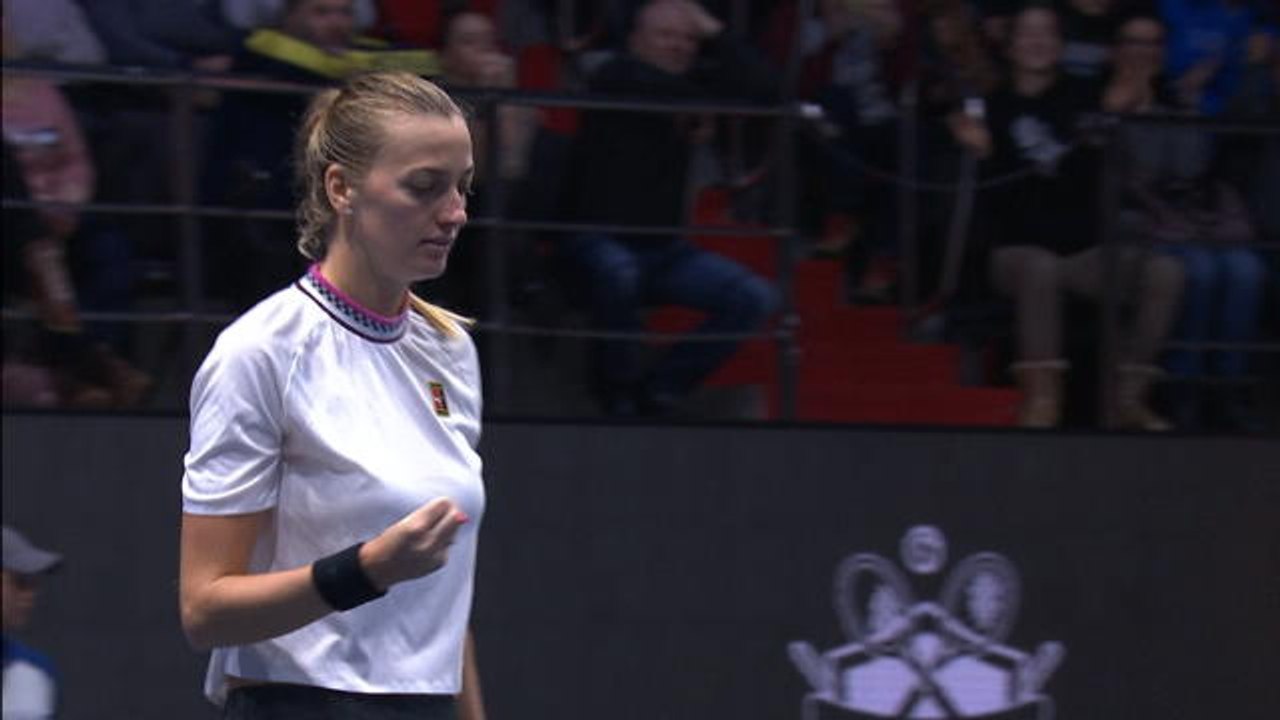Saint-Pétersbourg - Kvitova reprend sa marche en avant