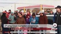 Termina huelga en 27 de 45 maquiladoras en Matamoros