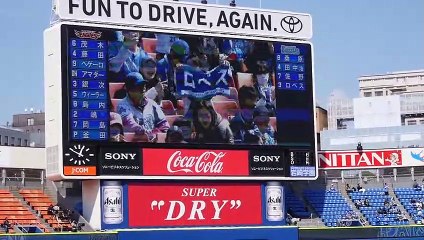 2017.3.22 横浜DeNAベイスターズ スタメン発表&スタメン応援歌（1-9）