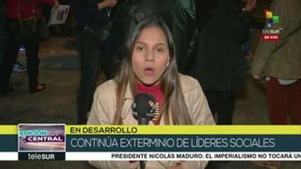 Colombianos se movilizan para exigir la renuncia del fiscal general