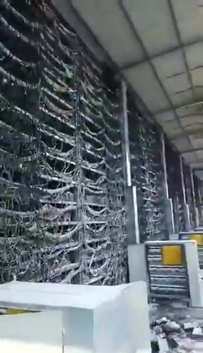 Une ferme de bitcoins a pris feu
