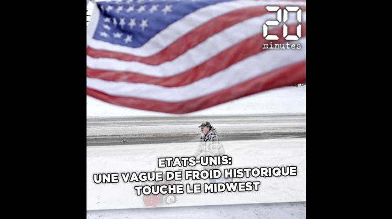 Etats-Unis: Une vague de froid historique touche le Midwest