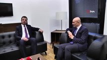 İmamoğlu'na CHP'nin İzmir Büyükşehir Belediye Başkan Adayı Tunç Soyer'den Destek Ziyareti