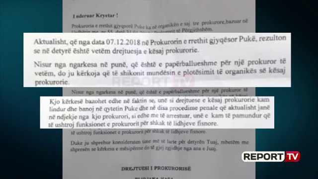 'Falimenton' drejtësia në Pukë, prokurorja: Jam vetëm, nuk i hetoj dot pasi me shumicën jam kushëri