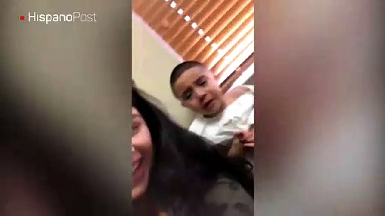 Armó todo un berrinche cuando le sacaron la sangre para un examen