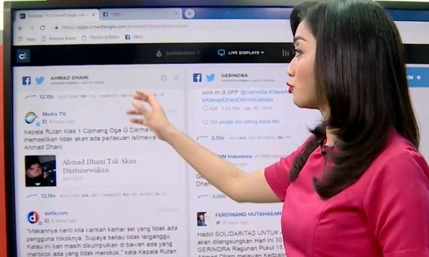 Penahanan Ahmad Dhani jadi Sorotan Warganet