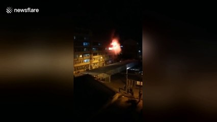 Residential building explodes due to gas leak, killing eight