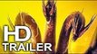 GODZILLA 2 (FIRST LOOK - King Ghidorah Face Reveal Trailer NEW) 2019 King Of The Monsters Movie HD