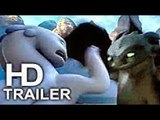 HOW TO TRAIN YOUR DRAGON 3 (FIRST LOOK - Light Fury Punches Toothless Trailer NEW) 2019 Animated HD