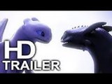 HOW TO TRAIN YOUR DRAGON 3 (FIRST LOOK - Toothless Kisses Light Fury Trailer) 2019 Animated Movie HD