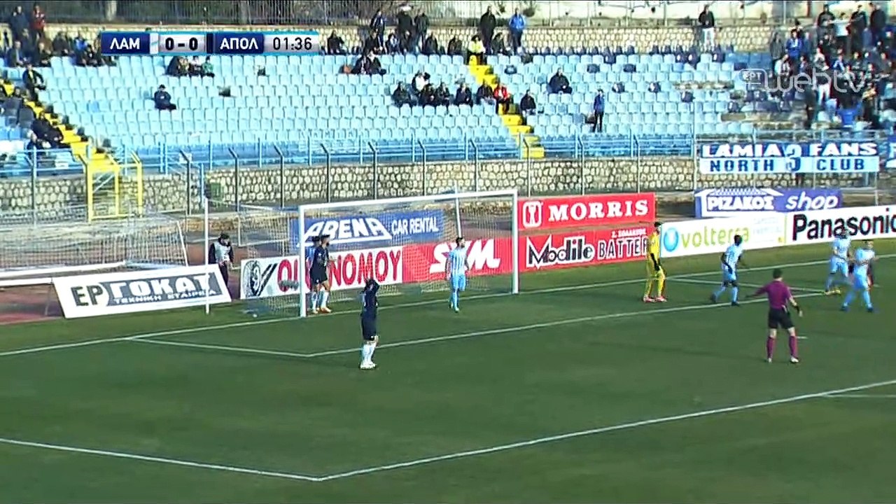 Λαμία-Απόλλων Σμύρνης 2-1 (30-01-2019)