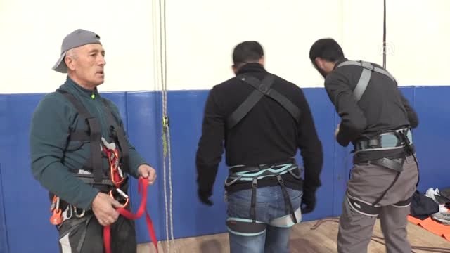 Hakkari'de Tırmanış Eğitimi