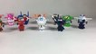 4 Super Wings Mini Transforming Robots Chase Flip Todd Astra 출동슈퍼윙스 Season 2 - Unboxing Keith's