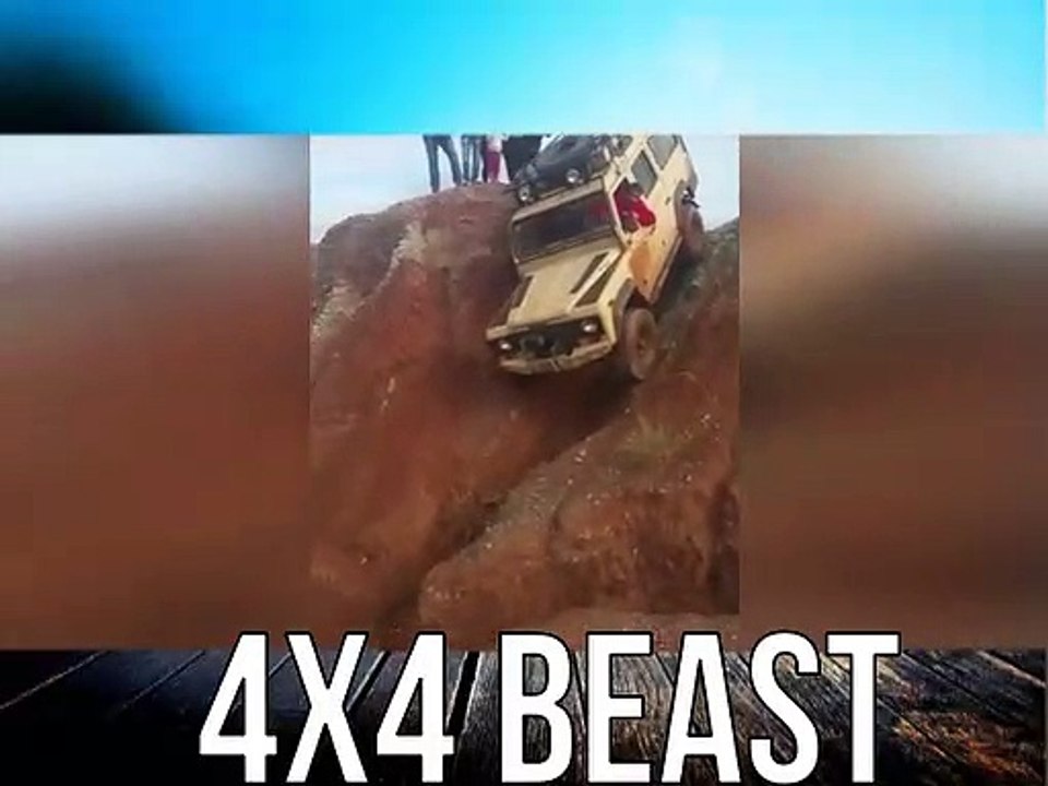 4x4 trucks doing what they do best