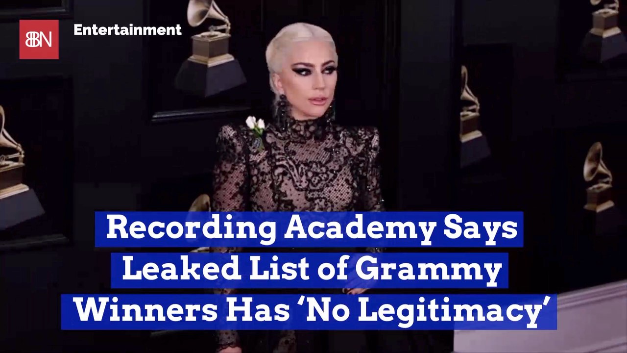 A Supposed Leaked Grammy Winner List Was Just Fake News - video Dailymotion