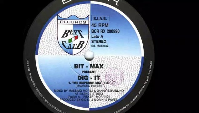 Bit-Max - Dig-It (The Emperor Mix) (A)