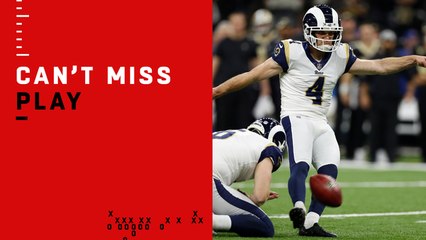 Can't-Miss Play: Legatron's 57-YARD FG sends Rams to Super Bowl