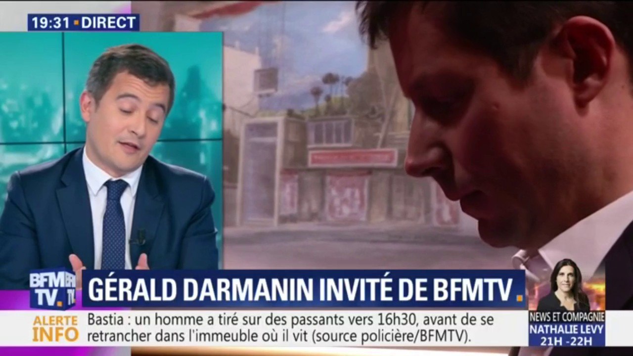 "Je me dis que j'ai vraiment eu raison de quitter Les Républicains." Gérald Darmanin tacle la désignation de François-Xavier Bellamy comme tête de liste LR aux européennes.