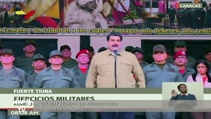 Maduro pide unidad a militares por llamado de Guaidó a rebelarse