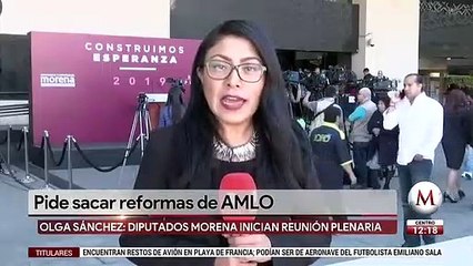 Video herunterladen: Sánchez Cordero pide a diputados de Morena apoyar reformas de AMLO