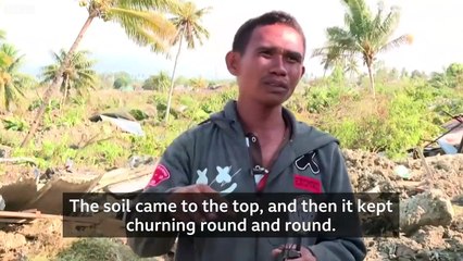 Indonesia quake turns ground into liquid - BBC News