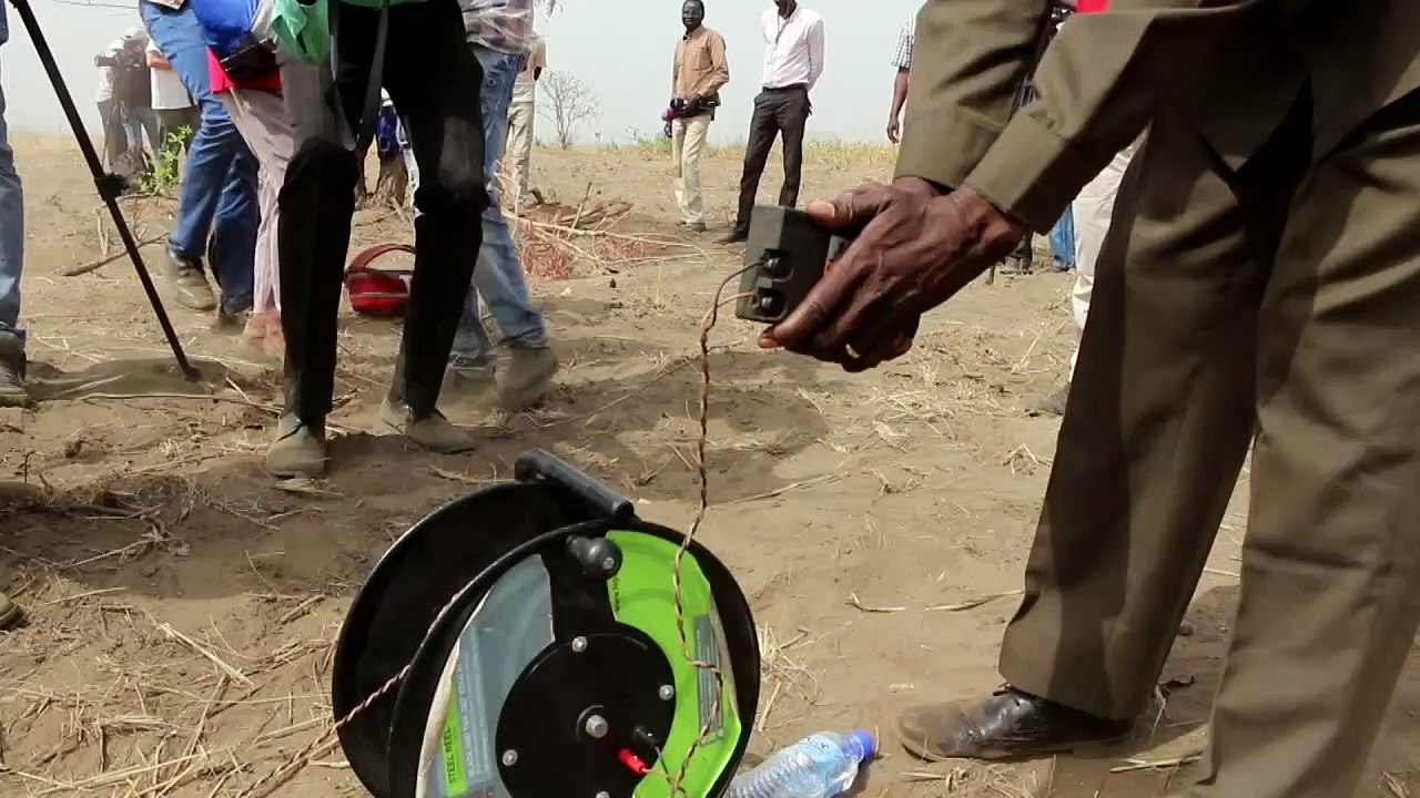The UN works to clear landmines in South Sudan