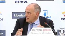 Javier Tebas lamenta las quejas sobre el VAR