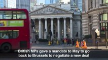 Londoners react to vote on Brexit rewrite