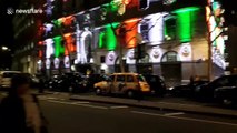 Taxis block central London roads at rush hour causing evening chaos