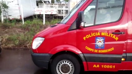 Motociclista fica ferido ao sofre queda no Pq. São Paulo