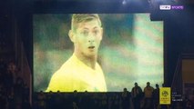 Nantes fans pay emotional tribute to Sala before kick-off