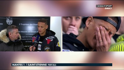 La réaction émouvante de Yacine Bammou après Nantes - Saint-Etienne