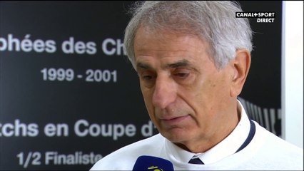L'émotion de Vahid Halilhodžić après la rencontre Nantes / Saint-Etienne