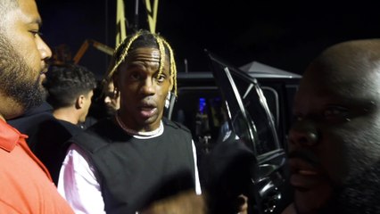 Backstage with Travis Scott at Rolling Loud Bay Area